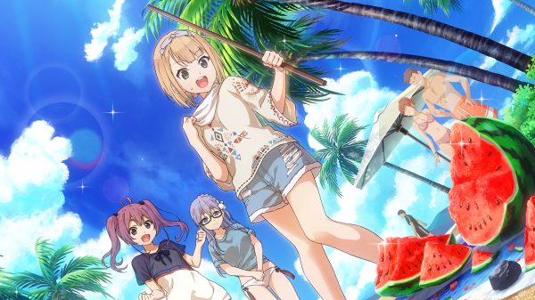 22/7 Ongaku no Jikan, sky, Maruyama Akane Anime 4K