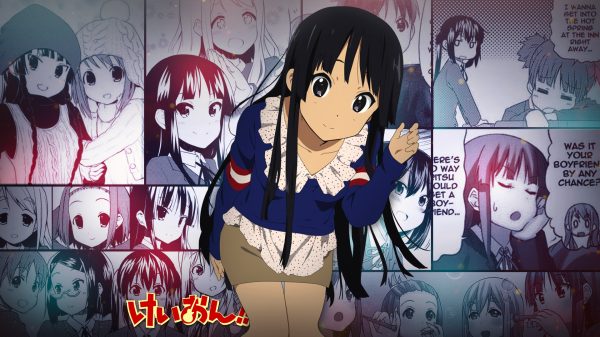 Akiyama Mio, K-ON!, anime girls Anime Girls 4K