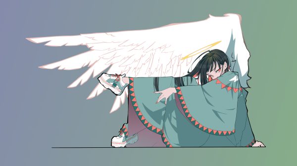 Angel, wings, custom Gaming 4K