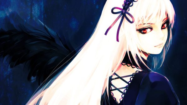 Anime, anime girls, blonde Women 4K