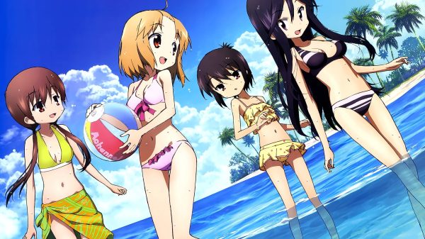 Anime, anime girls, brunette Anime 4K