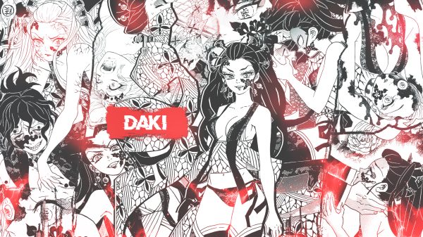 Anime, anime girls, Daki (Kimetsu no Yaiba) Anime Girls 4K