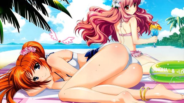 Anime, anime girls, Zero no Tsukaima Anime 4K