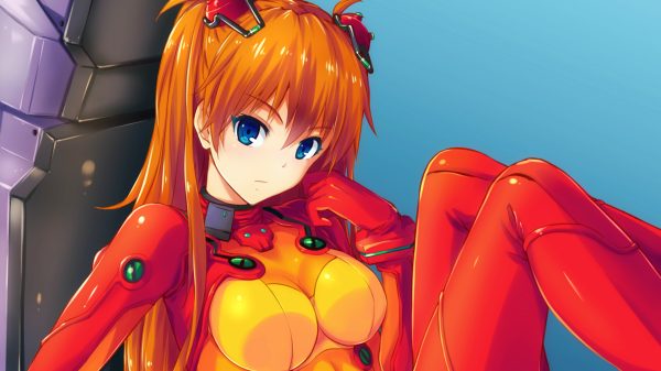 Anime, Asuka Langley Soryu, Neon Genesis Evangelion Manga 4K