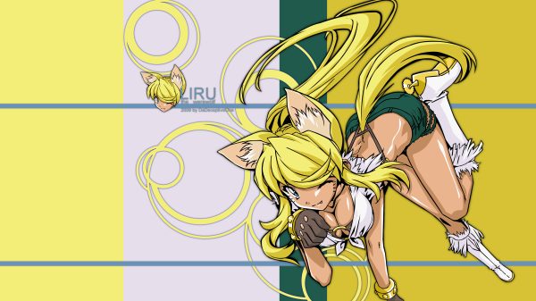 Anime girls, Liru, wolf girls Anime Girls 4K