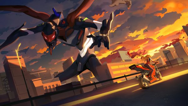 Anime, Neon Genesis Evangelion, EVA Unit 03