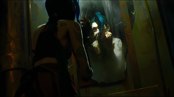 Arcane (League of Legends), League of Legends, Jinx (League of Legends) Gaming 4K