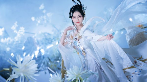 Asian, Chinese model, women Women 4K
