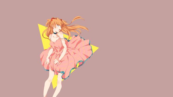 Asuka Langley Soryu, Neon Genesis Evangelion, redhead Manga 4K