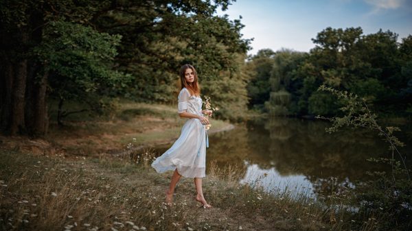 Model, women, women outdoors Women 4K