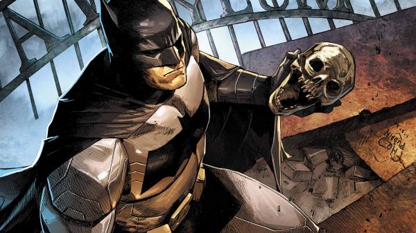 Batman, skull, DC Universe Geek 4K