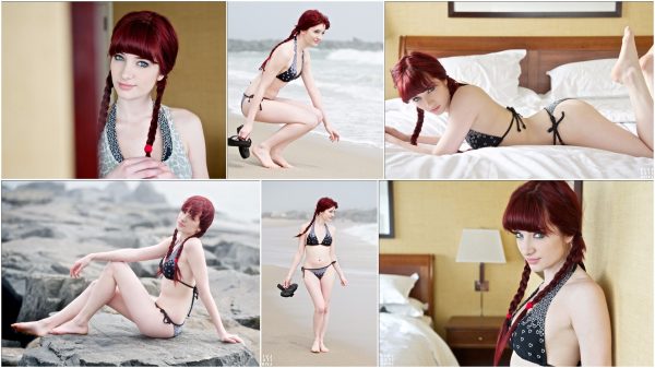 Collage, women, bikini Women 4K