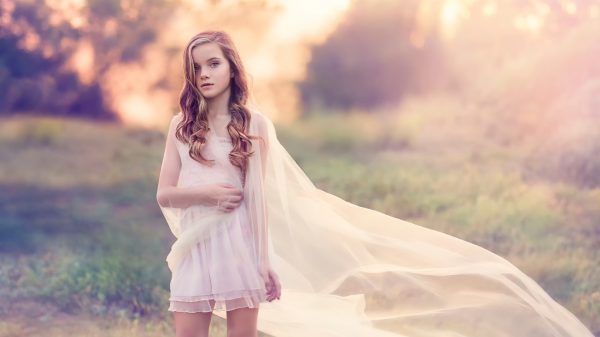Blonde, children, women Women 4K