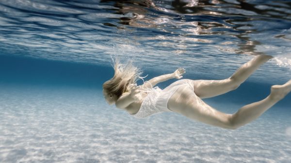 Women, water, swimming Women 4K