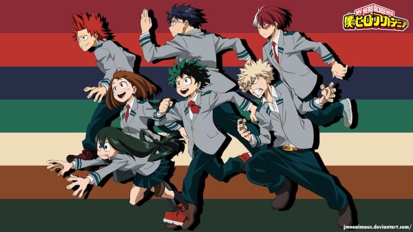Boku no Hero Academia, Izuku Midoriya, Katsuki Bakugou Manga 4K