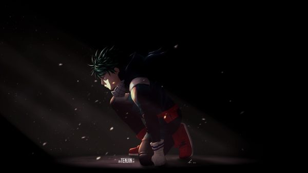 Boku no Hero Academia, Izuku Midoriya Manga 4K