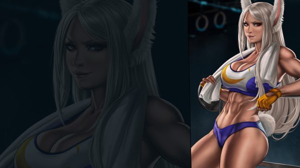 Boku no Hero Academia, Usagiyama Rumi, bunny girl Anime 4K