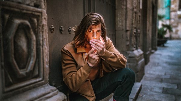 Men, male models, brunette Charme 4K