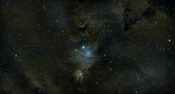 Capture of the vast Orion Nebula, showcasing cosmic beauty in deep space. Espace 4K