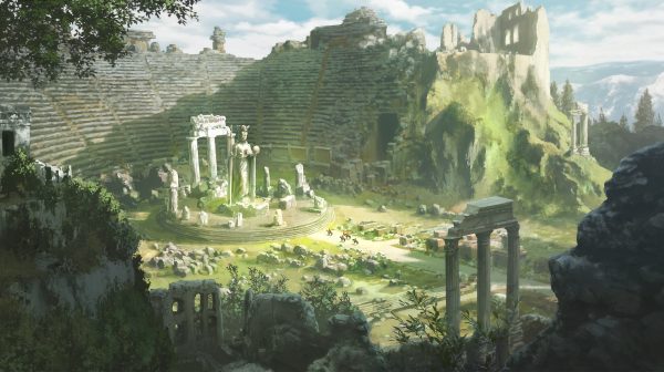 Chun Wang, scenery, history Anime 4K