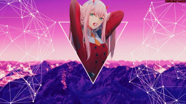 Darling in the FranXX, Zero Two (Darling in the FranXX) Manga 4K