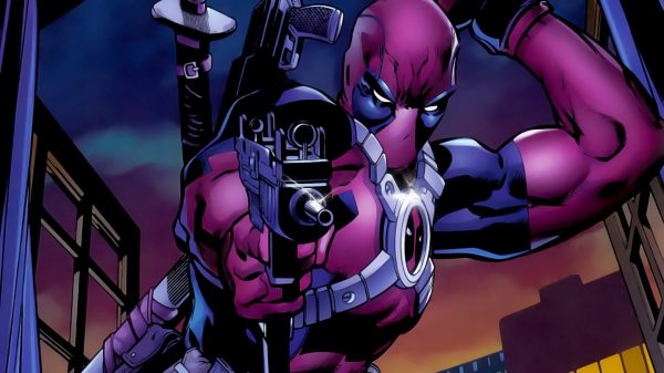 Deadpool, Marvel Comics, weapon Geek 4K