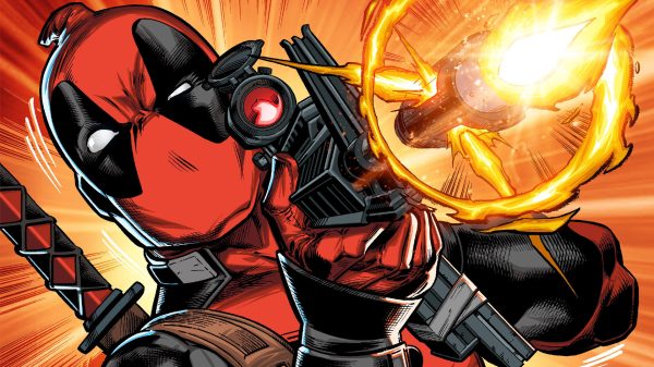Deadpool, weapon, Marvel Comics Geek 4K