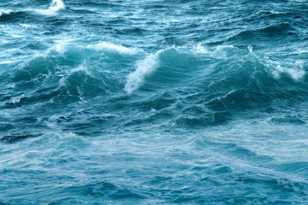 Dynamic ocean waves in Melbourne's waters create a vibrant seascape. Nature 4K