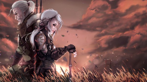 Fantasy art, The Witcher, Cirilla Fiona Elen Riannon Gaming 4K