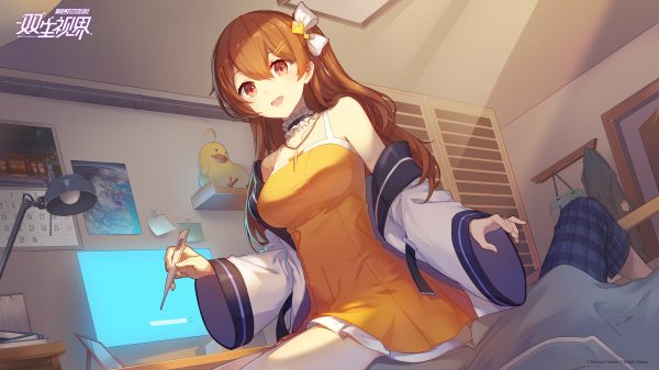 Girl cafe gun, anime girls, Irene·White (Girl Cafe Gun) Anime 4K