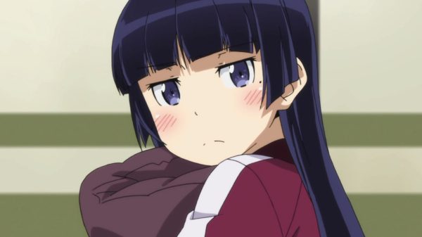 Gokou Ruri, Ore no Imouto ga Konnani Kawaii Wake ga Nai, purple eyes Anime 4K