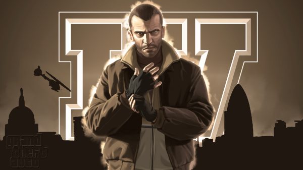Grand Theft Auto IV, Niko Bellic, video games Video Game Art 4K