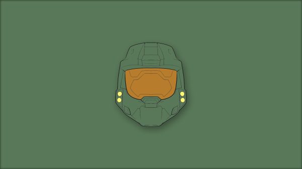 Halo CE, Halo 5: Guardians, minimalism Video Game Art 4K