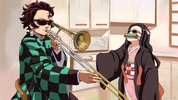 Kamado Nezuko, Kimetsu no Yaiba, memes Manga 4K
