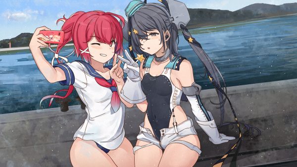 Kantai Collection, redhead, anime girls Anime 4K