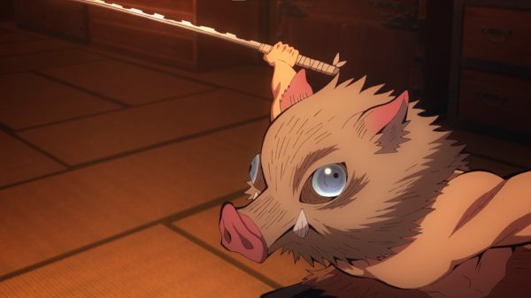 Kimetsu no Yaiba, Inosuke Hashibira, sword Anime Boys 4K