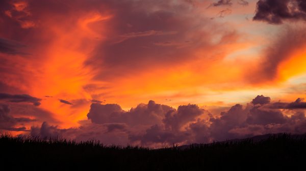 Landscape, nature, clouds
