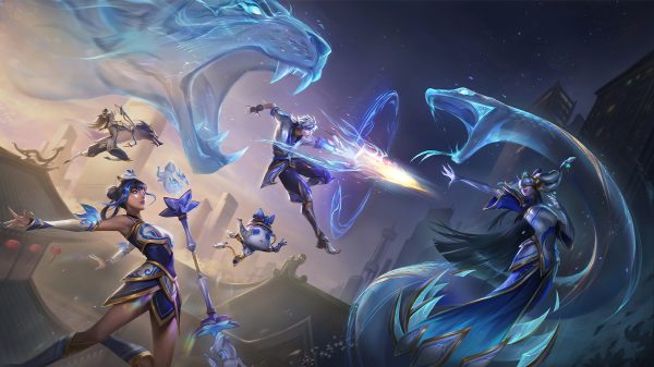 Lux (League of Legends), Ezreal (League Of Legends), Kindred (League of Legends) Gaming 4K