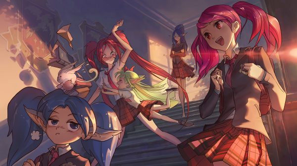 League of Legends, Jinx (League of Legends), Janna (League of Legends) Gaming 4K