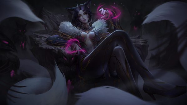 League of Legends, Ahri (League of Legends), Riot Games Gaming 4K