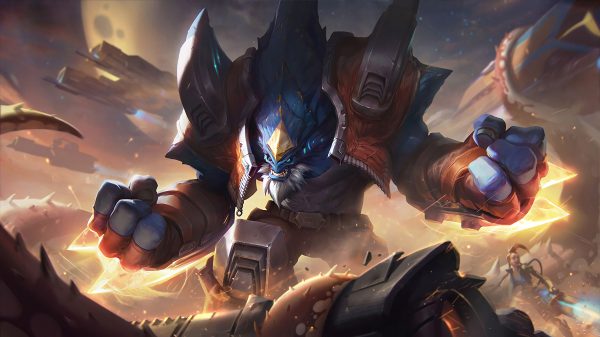 League of Legends, Malphite (League of Legends), Jinx (League of Legends) Gaming 4K