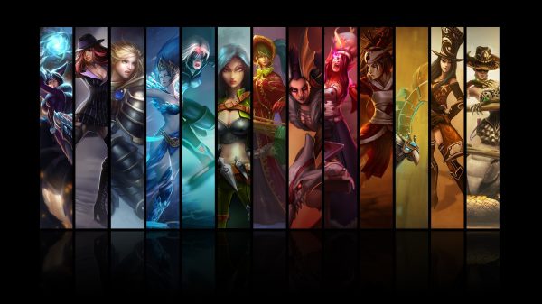 Janna (League of Legends), Shyvana, Morgana (League of Legends) Gaming 4K