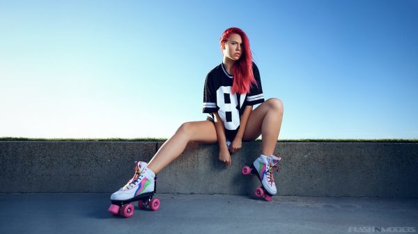 Women, model, redhead Women 4K
