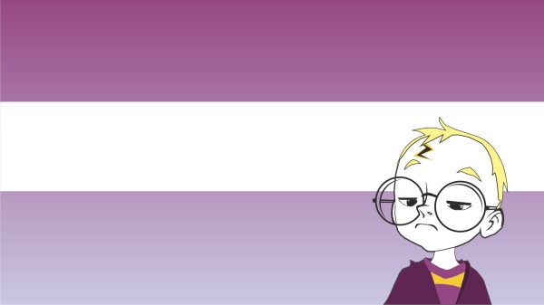 Magenta, yellow, Harry Potter Anime 4K