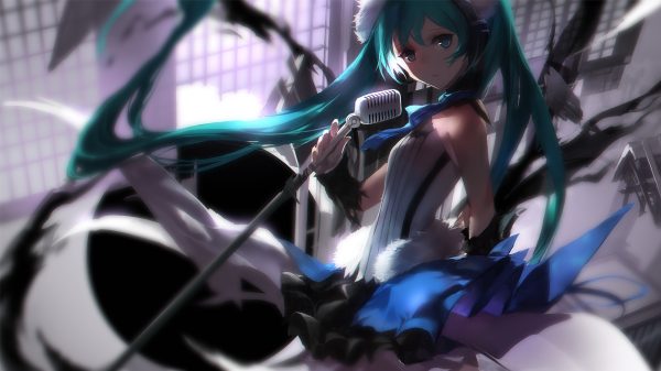 Manga, anime girls, long hair Anime Girls 4K