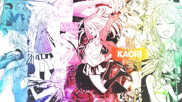 Manga, collage, anime girls Anime Girls 4K