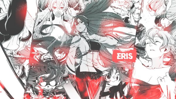 Manga, collage, anime girls Anime Girls 4K
