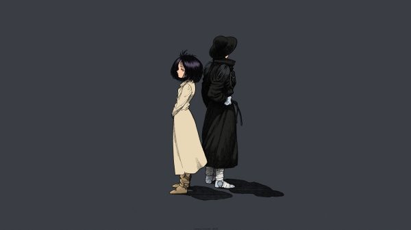 Alita, short hair, anime Anime Girls 4K