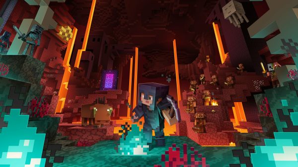 Minecraft, game posters, Minecraft Dungeons Gaming 4K