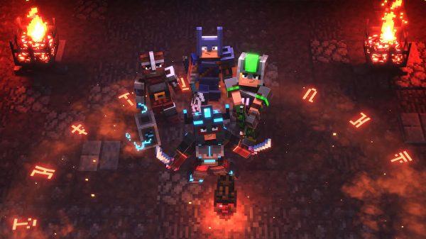 Minecraft, Minecraft Dungeons, cave Video Games 4K
